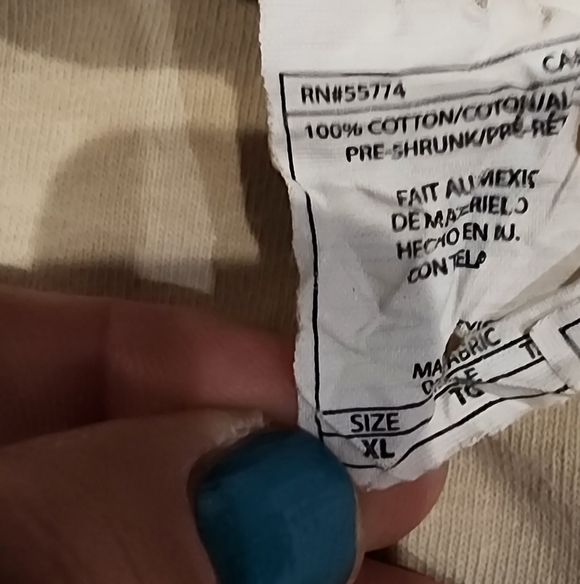 Rugged Earth Outfitters Redfish Men's Beige Long Sleeve Shirt - Picture 5 of 6